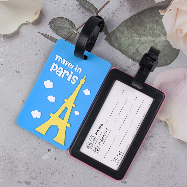 Paris-tema bagasjelapp Skanto
