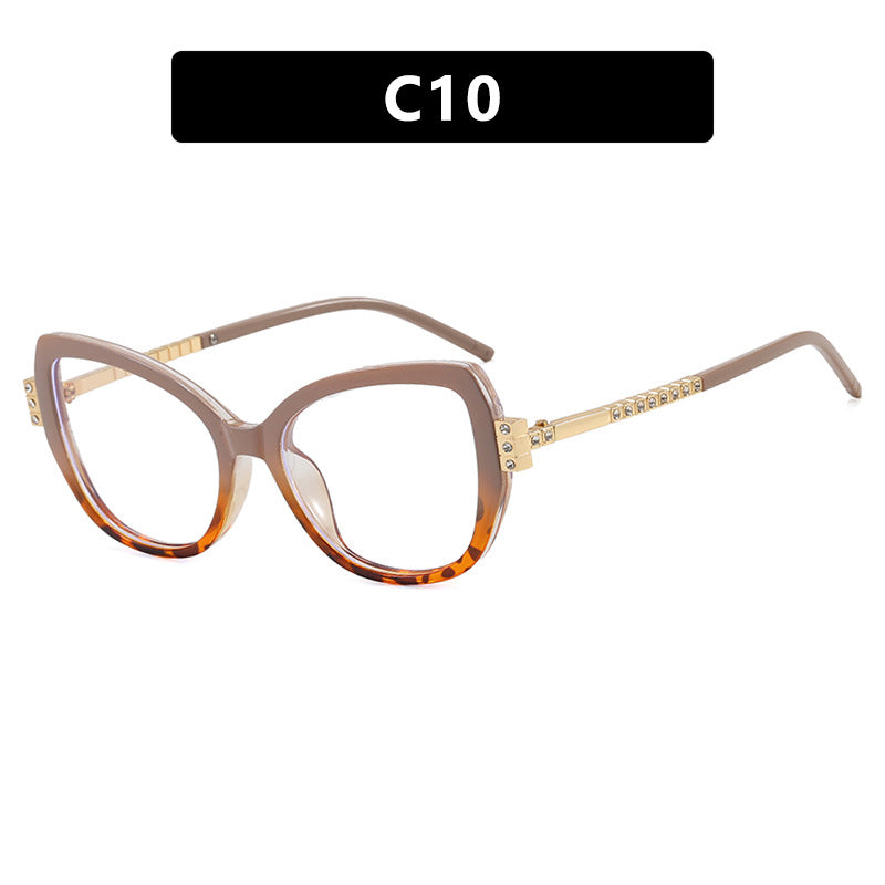 Dame oversized solbrille med beskyttende UV-filter og elegante aksenter Skanto
