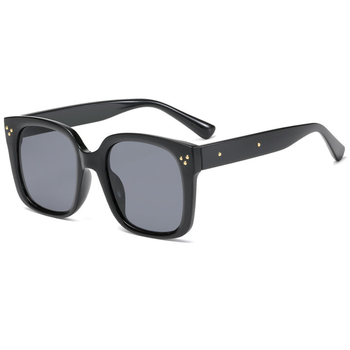 Dame firkantet solbrille med innovativ ramme og UV-beskyttelse Skanto