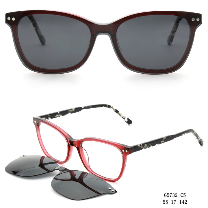 Dame solbrille i elegant vintage-design Skanto
