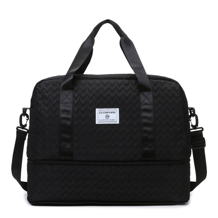 Sporty tote bag with structured outer material Skanto