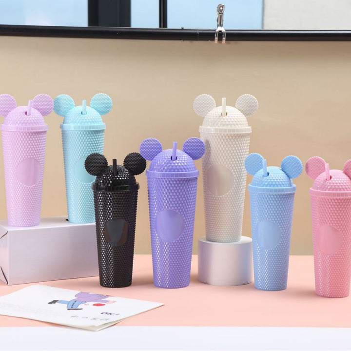 Dame Trendy og leken krus med Mickey Mouse ører Skanto