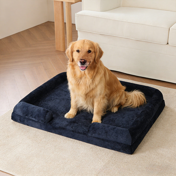 Koselig ortopedisk støtte hundesofa