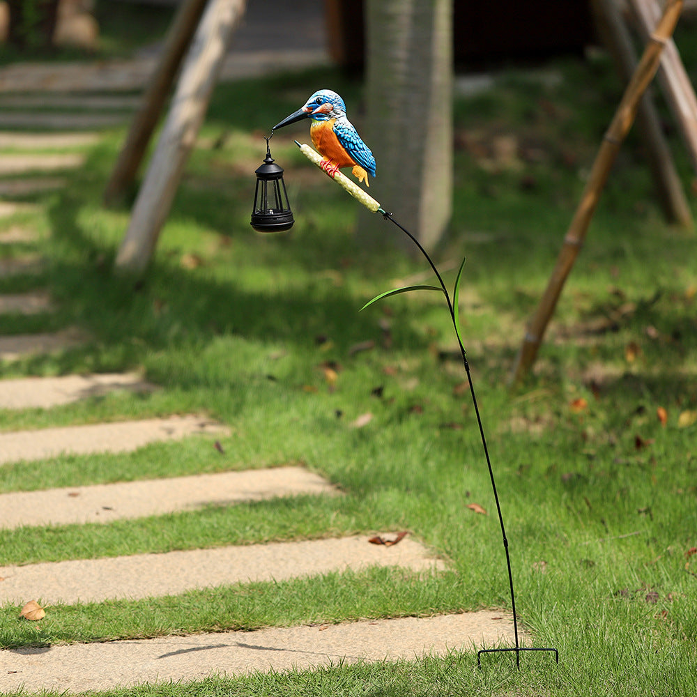 Dekorativ Solar Flamingo Hage Stake Lampe Med Justerbar Metallarm Og Integrert LED Skanto