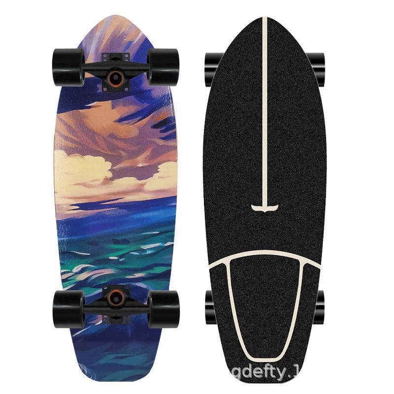 Kunstnerisk Løve Design Skateboard Skanto