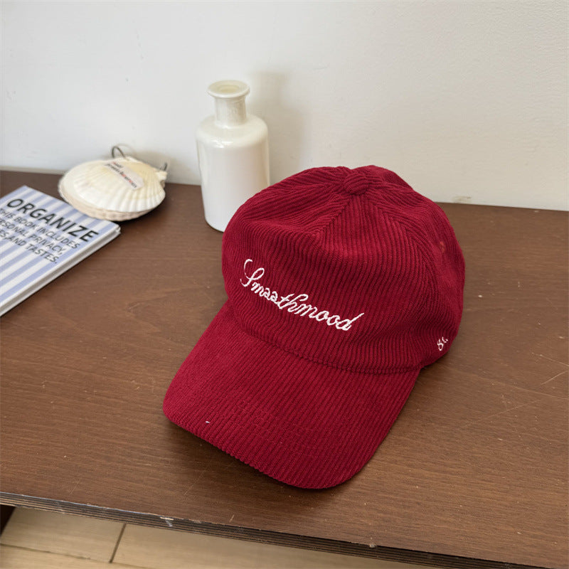 Kvinnenes Fløyelsaktige Teksturerte Baseballcaps Skanto