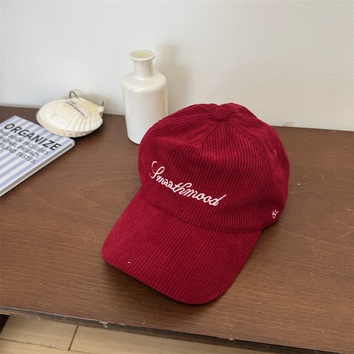 Kvinnenes Fløyelsaktige Teksturerte Baseballcaps Skanto