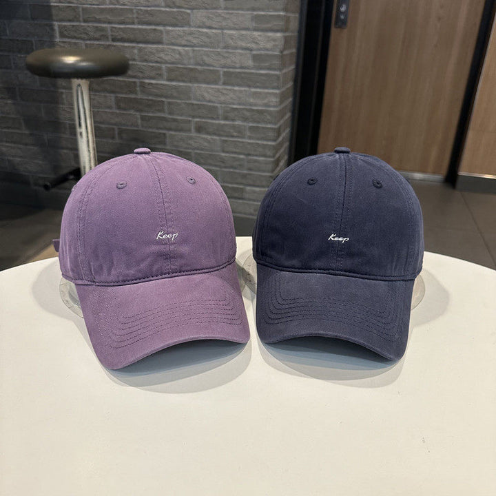 Herre Casual Justerbar Bomulls Baseballcap Skanto