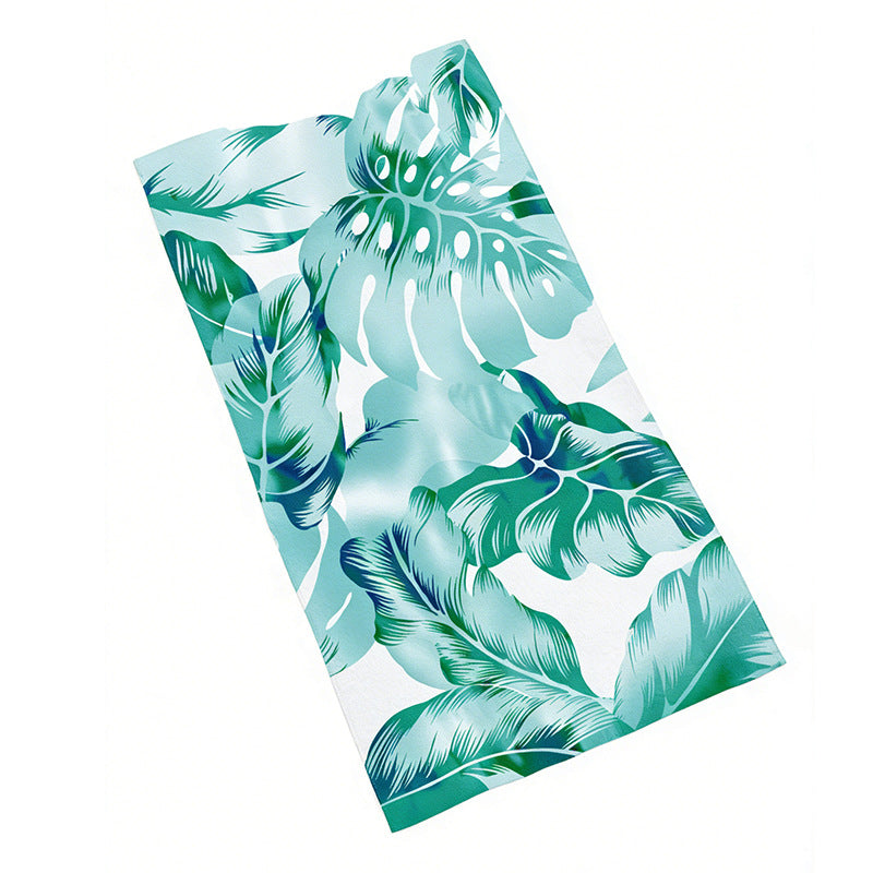 Strandhåndkle med tropisk flamingo-design Skanto