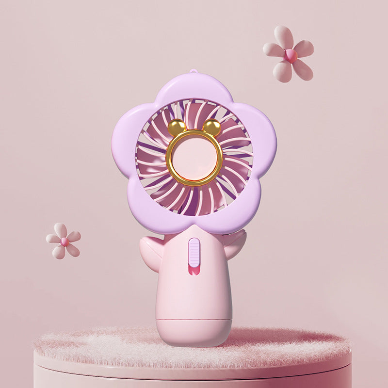 Dame Bærbar Blomstervifte Skanto
