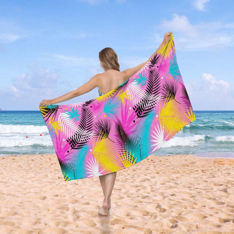 Strandpledd i eksklusiv mosaikkdesign Skanto