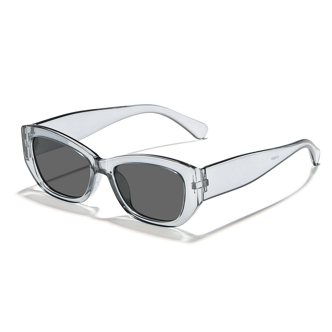 Dame Cat-Eye solbriller med robust ramme og UV-beskyttelse Skanto