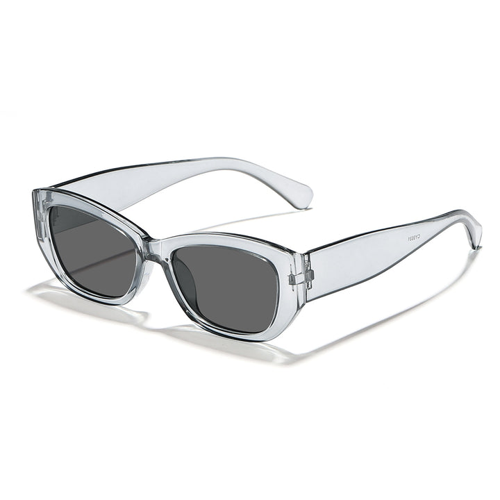 Dame Cat-Eye solbriller med robust ramme og UV-beskyttelse Skanto