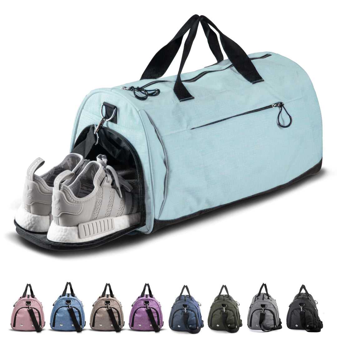 Dame sport bag med separat sko rom Skanto