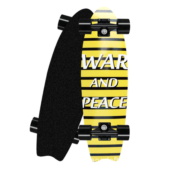 Surf-Inspirert Mini Cruiser Skateboard Skanto