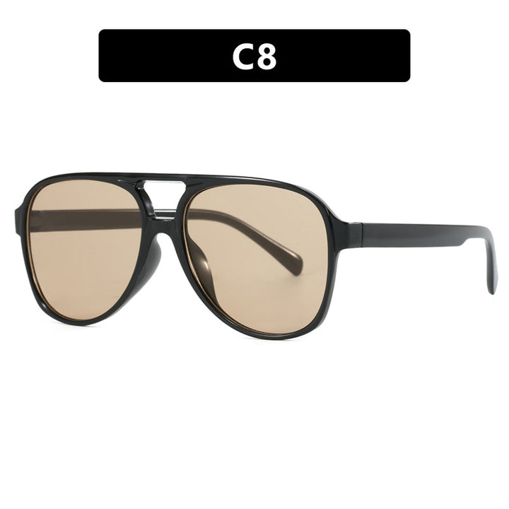 Damer oversized solbrille i sporty-elegant design Skanto
