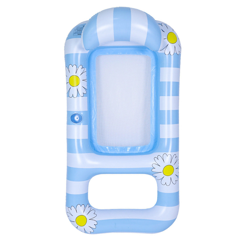 Kvinnenes oppblåsbare lounger med blomstermotiv Skanto