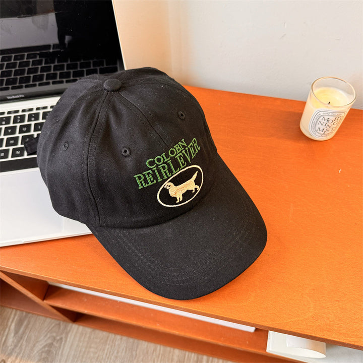 Kvinne Casual Brodert Baseball Caps Skanto