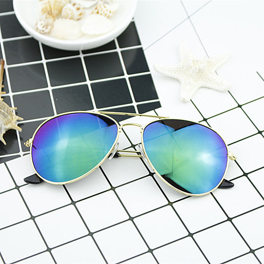 Damer moderne pilot-solbrille med fargegradient linse-design Skanto