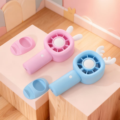 Damen bærbar mini vifte i leken kanin design Skanto