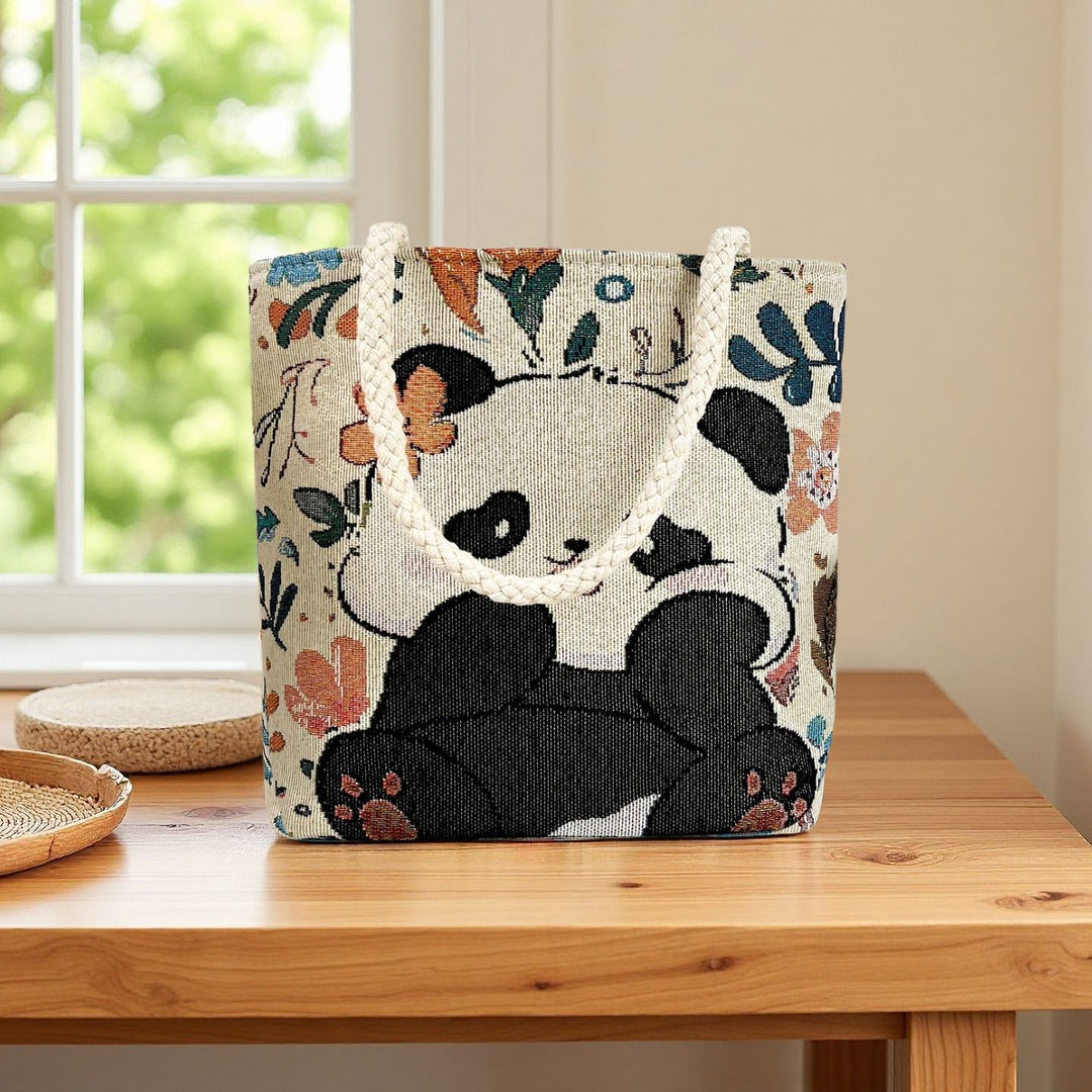 Trendete Kunstnerisk Bomullsbag Skanto