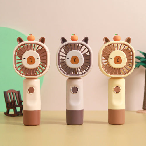 Unisex Bærbar Håndvifte i kreativt Dyredesign Skanto