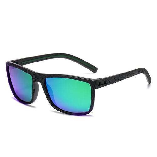 Unisex nan polarisert sports solbrille med lett teksturramme og ergonomiske, sklisikre stenger Skanto