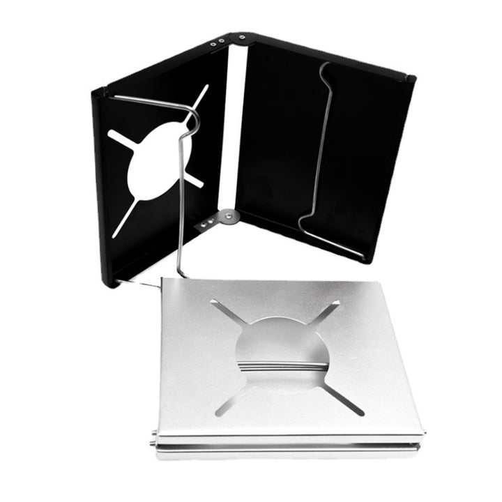 Bærbart gass-kokebord med sammenleggbart design og stabil overflate i aluminium Skanto