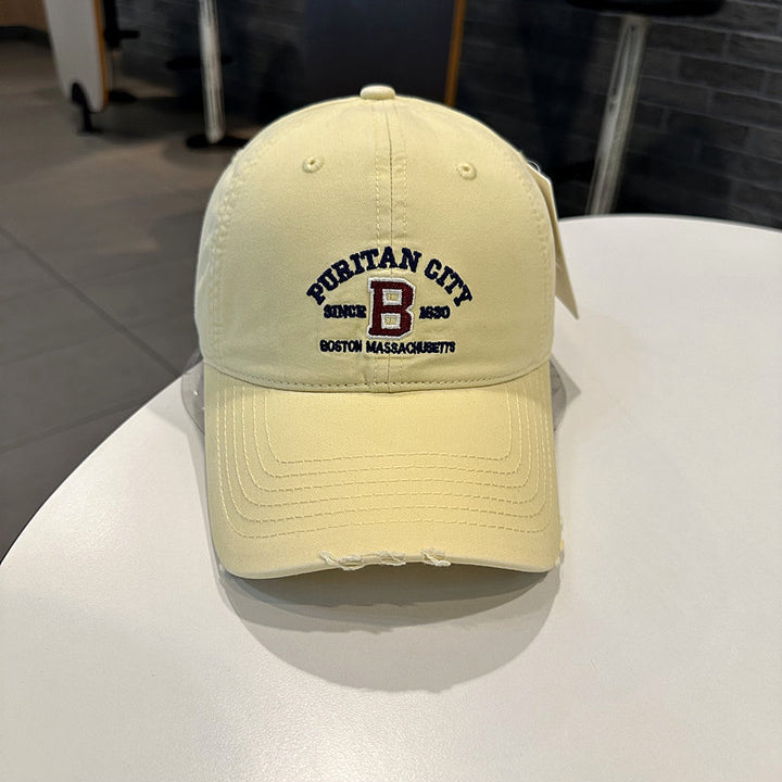 Herre Vintage-inspirert Brodert Baseball Caps Skanto