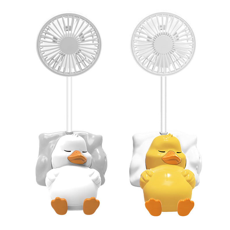 Unisex Bærbar Mini-Vifte med morsom And-Design Skanto