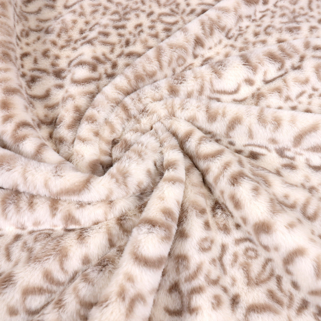 Dame Dyrevennlig Kosetepp med attraktivt Leopardsmønster Skanto