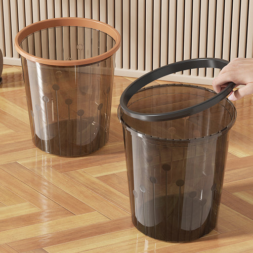 Kvinne Plast Søppelbøtte med Moderne Design Skanto