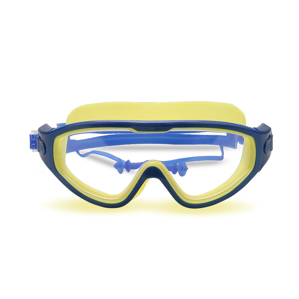 Vanntett svømmebrille med justerbar nesestykket Skanto