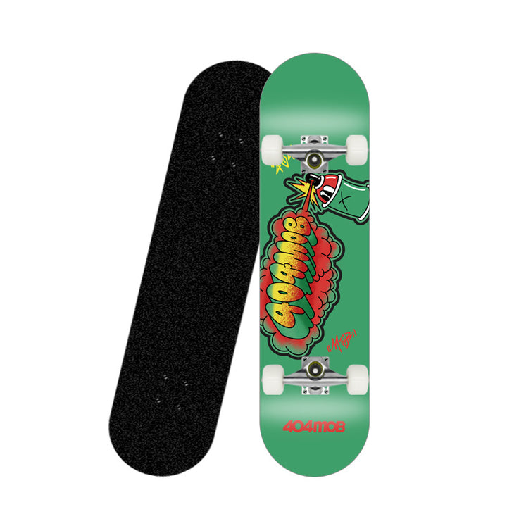 Dekorativ Skateboard Deck Skanto