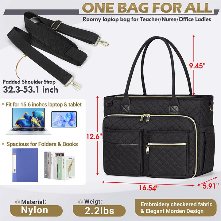 Polstret organizer-veske Skanto