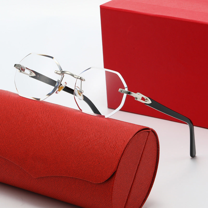 Damer elegant Korreksjonsbrille med moderne åttkantet ramme Skanto