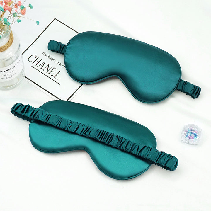 Unisex nan luksuriøs sateng øyemaske med justerbart elastisk bånd og myk polstring Skanto