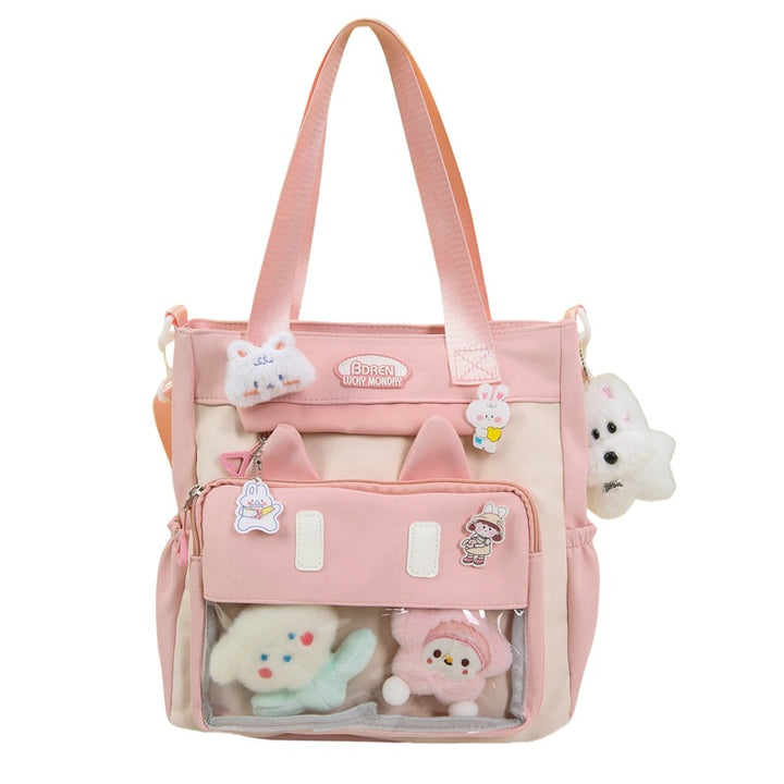 Søt karakadesign tote bag Skanto