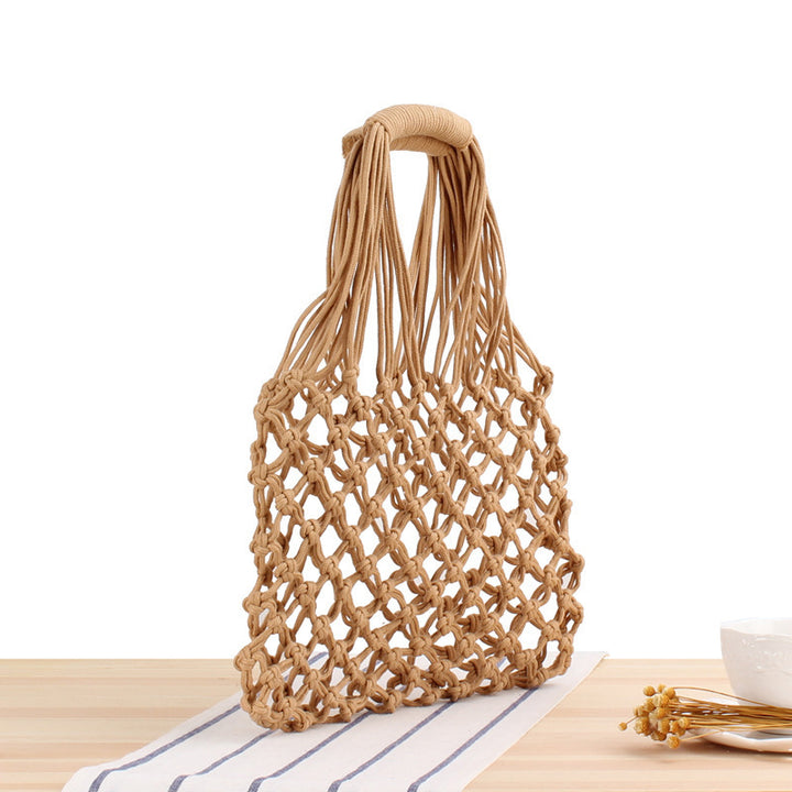 Sustainable shoulder bag with practical drawstring opening Skanto
