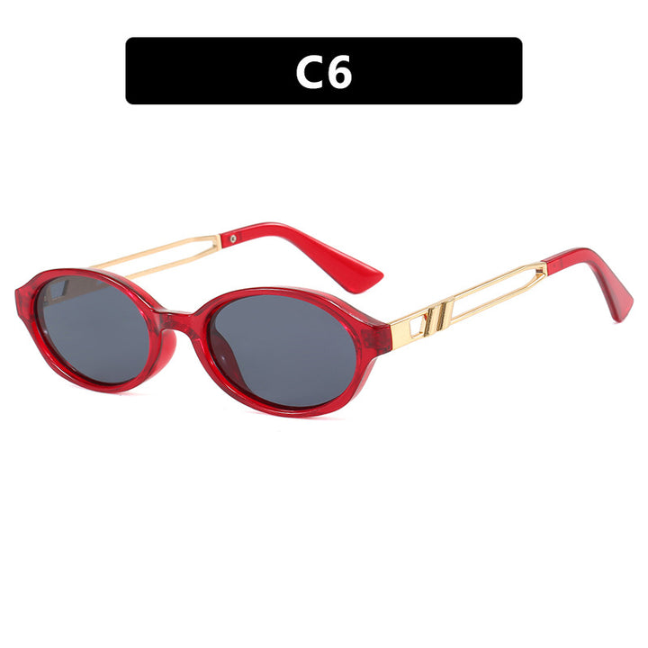 Dame moteriktig solbrille i elegant skilpadde mønster Skanto