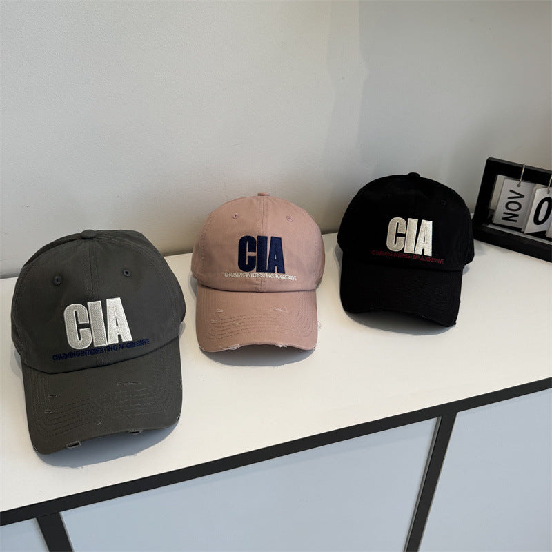 Men's Distressed Motivational Baseball Cap Skanto