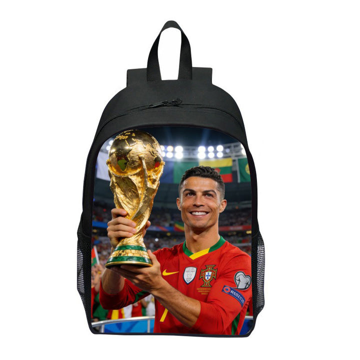 Sporty ryggsekk med Wm-trofé design Skanto