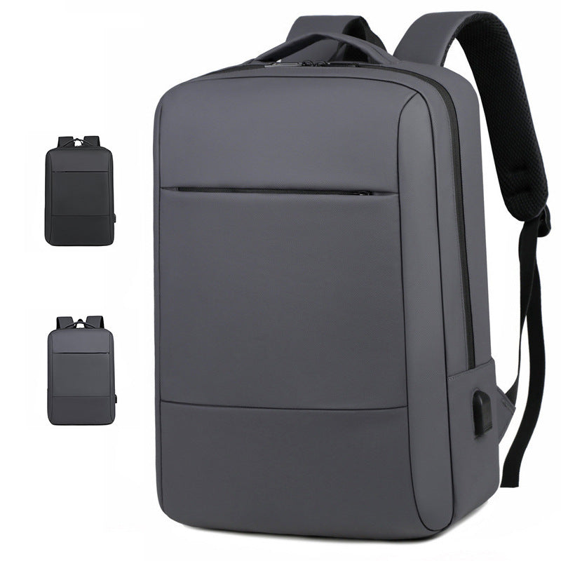 Elegant Laptop-Ryggsekk med Organisert Fanesystem Skanto