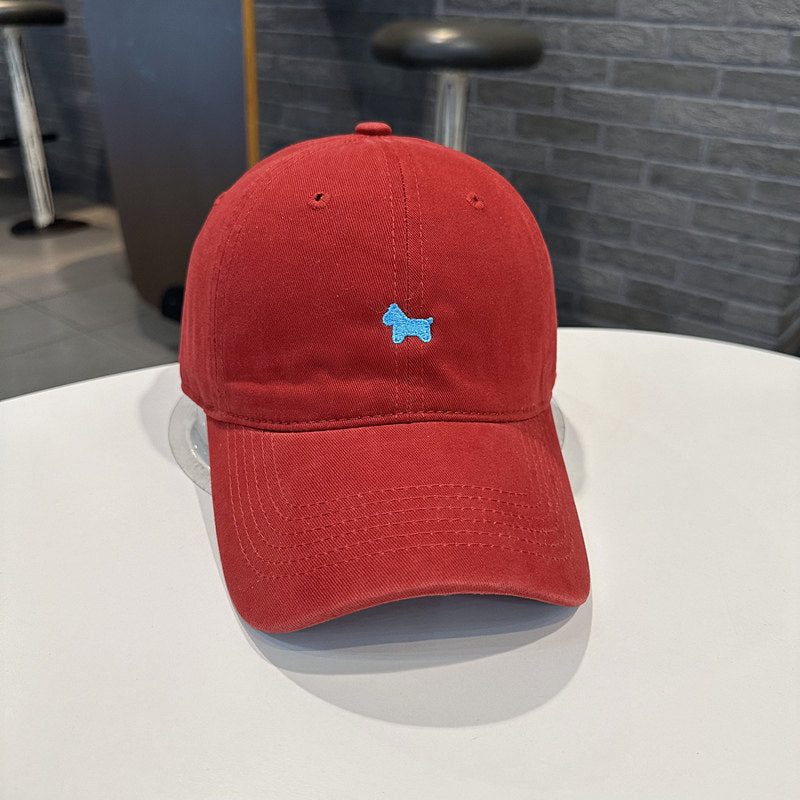 Herre Casual Brodert Bomullcaps Skanto