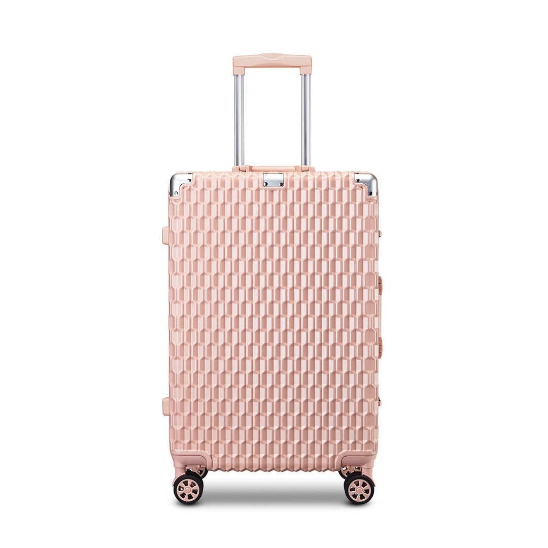 Unisex Honningkake Teksturert Hard Shell Reise Koffert Skanto