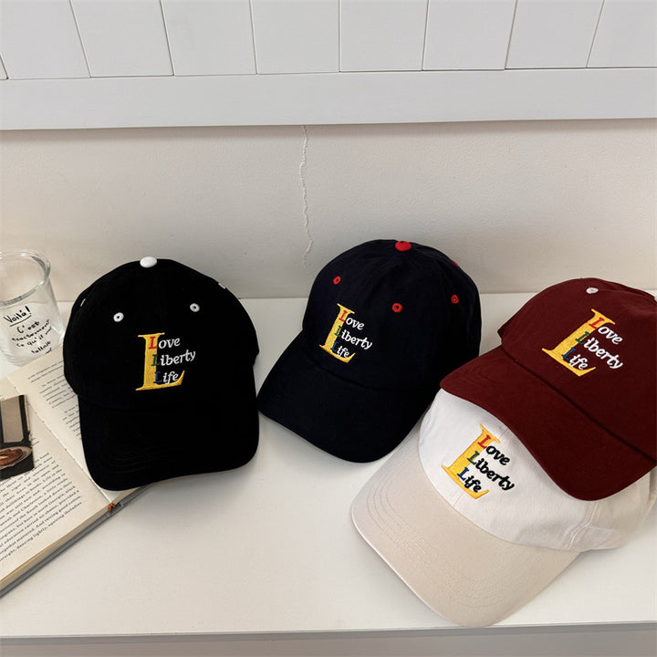 Kvinne Bomull Justerbar Brodert Baseball Cap Skanto