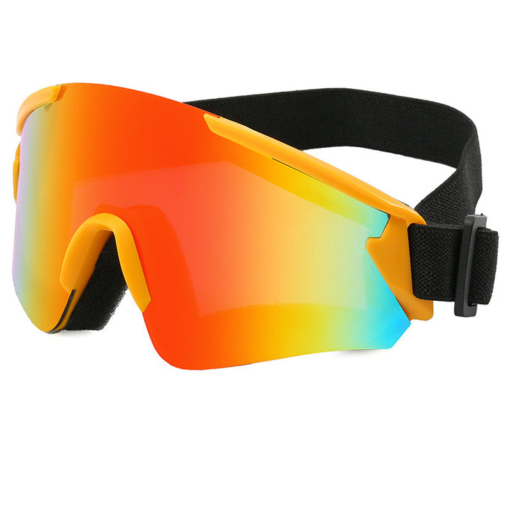 Dame Sport-solbrille med speilreflekterendes høyytelsesdesign Skanto