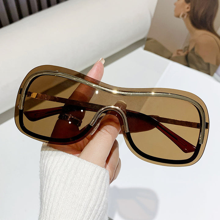 Dame Oversized Fashion Solbriller Skanto