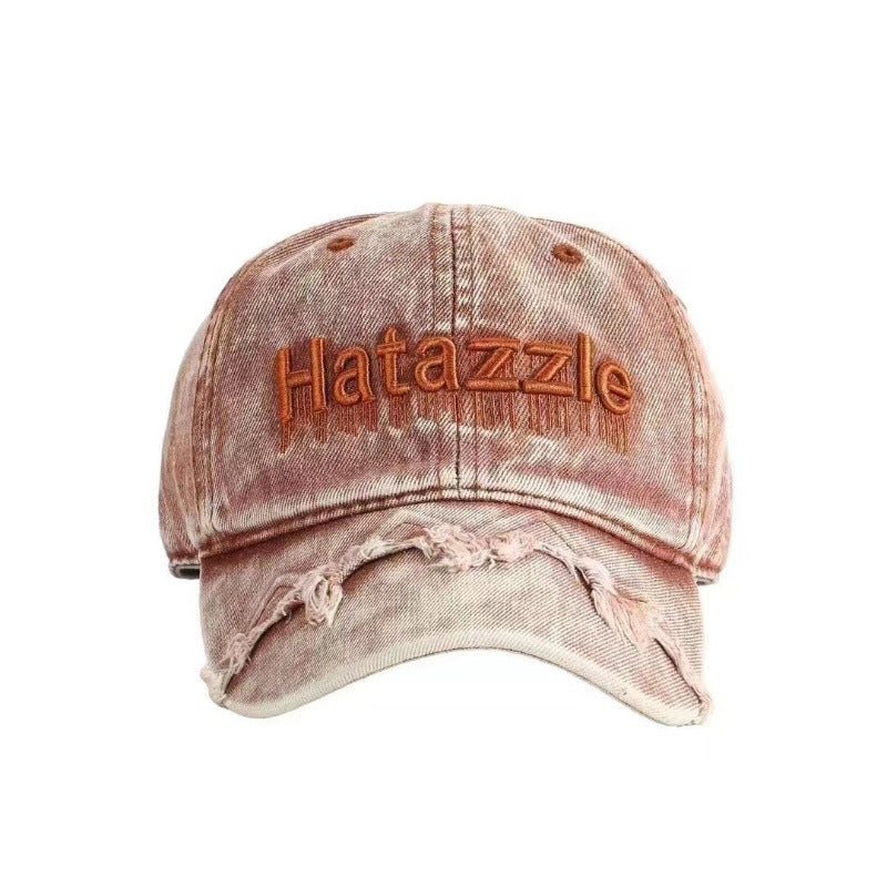 Herre Slitt Denim Baseball Cap Skanto 1784270737