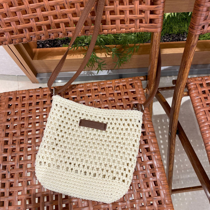 Håndknyttede skulderveske i moderne design Skanto
